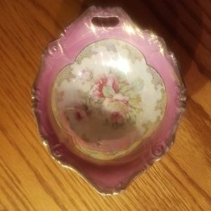 Wheelock & Co. La Perl Rose Pattern Bowl